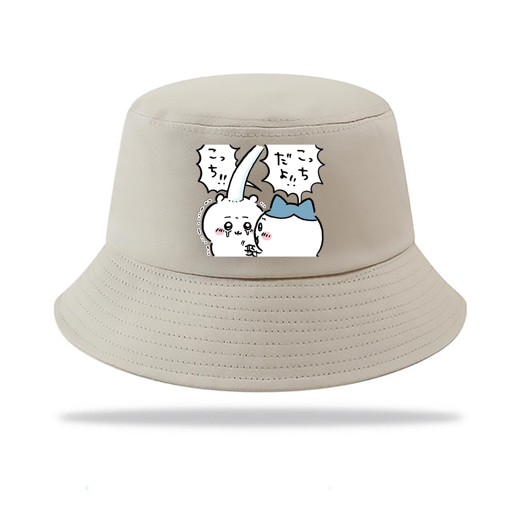 （画像用） ちいかわ ハチワレ Chii-kawa hachiware アウトドア日除けバケットハット